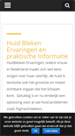 Mobile Screenshot of huidbleken.com